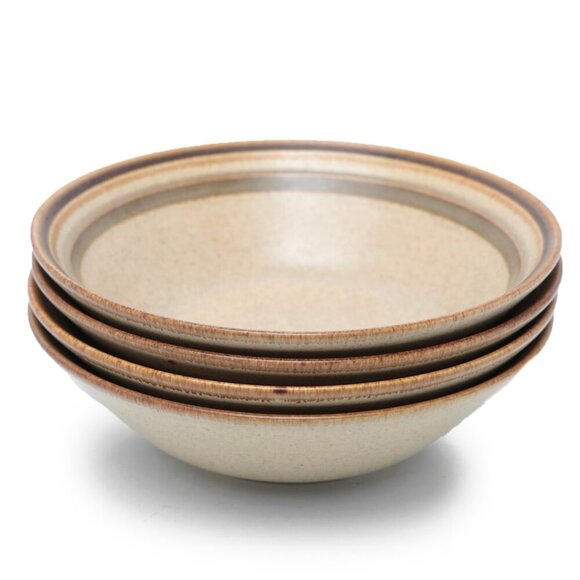 Vintage Couture by Mikasa Homespun Country Side Bowls Soup Cereal Stoneware 80s - Picture 5 of 7